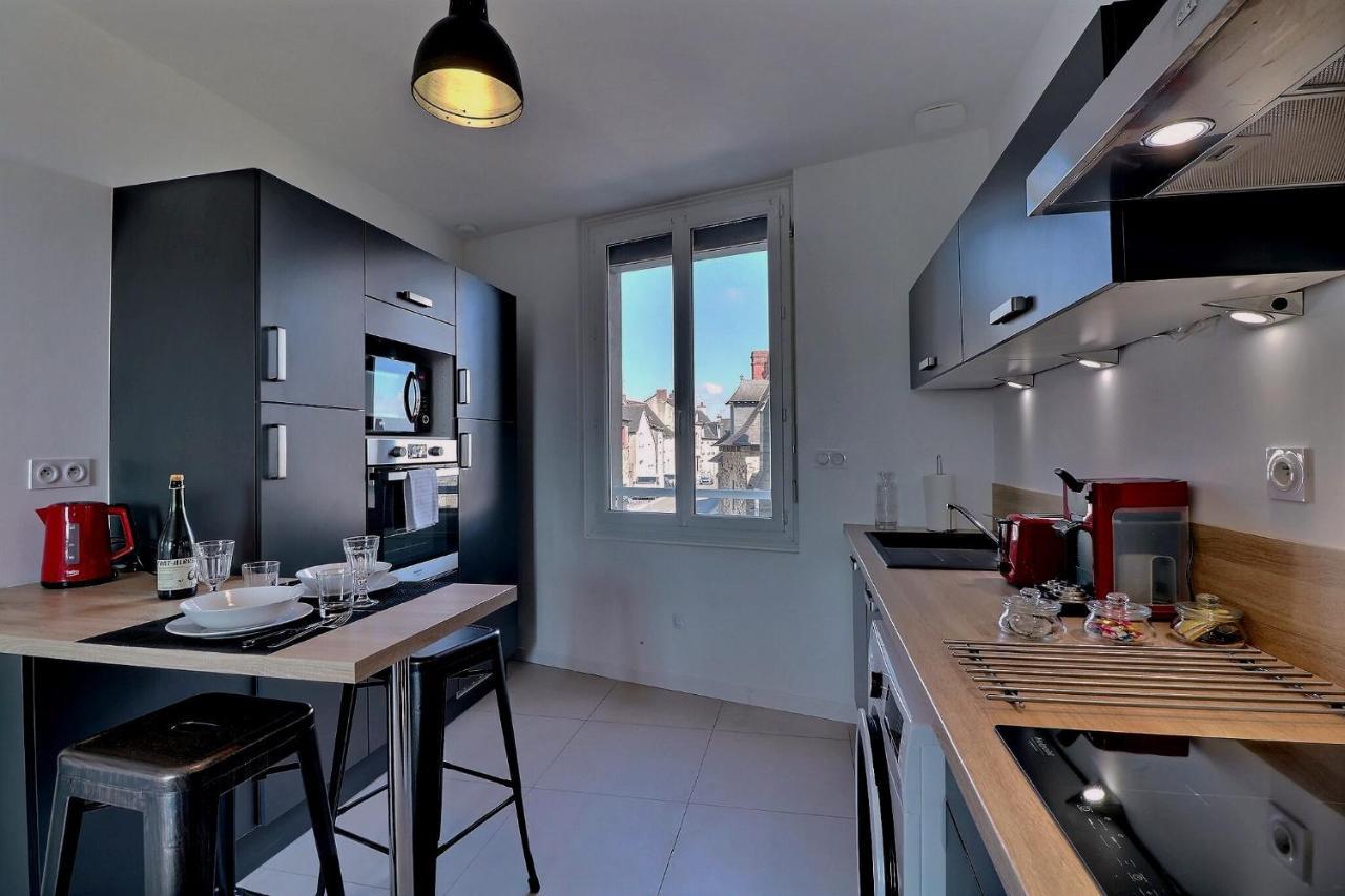 Appartement Logisy En Centre-Ville De Vitre I Logisy L'Indu Vitre (Ille-et-Vilaine) Luaran gambar